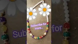 🔥Multicolor Chain... #diy#youtubeshorts #multicolor #chain #handmade #viral #shorts #trending