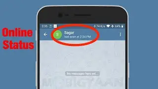 Hide Active Status On Telegram