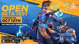 Torchlight: Infinite's Open Beta will start on October 12th!