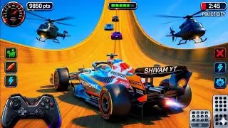 Formula Car Mega Ramp Impossible Driver - Mega Ramp Car Stunt Master Simulator - Android Gameplay