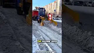 Машина пожирает грязь 😮