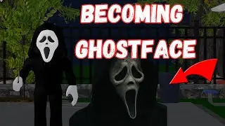 BECOMING GHOSTFACE IN ROBLOX FIGHT IN A SCHOOL IM BACK