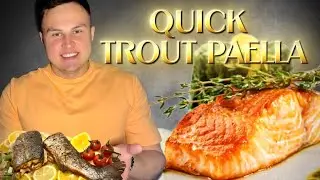 Quick Trout Paella 🍛🐟🍽️
