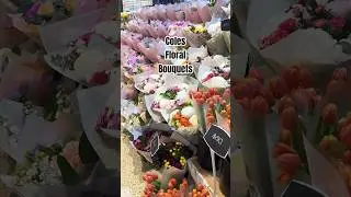 Bouquet of Flowers at COLES Australia #mothersday #sydney #australia