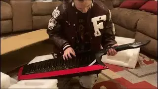 I got a Keytar (Roland AX-Edge)