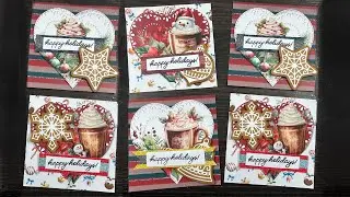 🍪🎄🎅Stampin' Up! FROSTED GINGERBREAD Christmas Cookie Ornaments