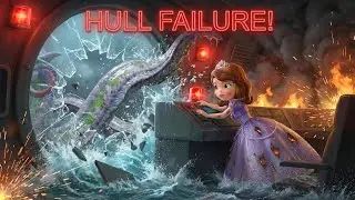 Sofia in Subnautica 🌊 Leviathan Encounter & Deep Sea Adventure | Epic Sofia the First Animation
