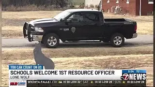 Lone Wolf Public Schools welcomes its first ever resource officer
