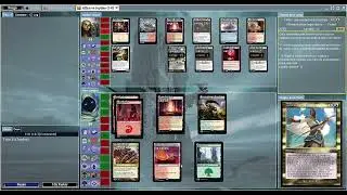 Forge MTG - Modern: Naya's Army vs Saheeli Combo