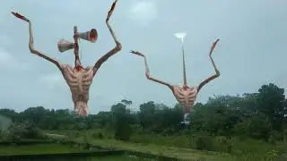 SIREN HEAD & LIGHT HEAD JOGET
