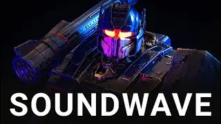 Threezero Transformers Soundwave With Ravage Review