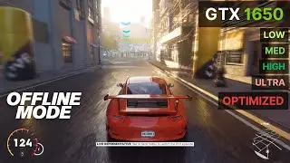 The Crew 2 GTX 1650 Settings Test | Low vs Med vs High vs Ultra vs Optimized + NEW Offline Mode!