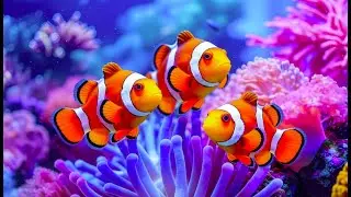 The Best 4K Aquarium - Dive Into The Mesmerizing Underwater Realm, Sea Jellyfish, Coral Reefs. #76