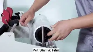 Semi-Automatic Shrink Packaging Machine | Product Shrink Wrapping Process