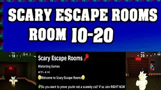 ROOM 10-20 SCARY ESCAPE ROOMS Roblox Walkthrough [Full Guide English] 🗝️