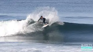 Team Carlsbad Surfing in West Coast Board Riders Surf Contest - 4k Raw Footage - 04-09-2022