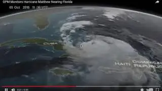 NASA satellite shows Hurricane Matthew