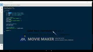 c++ add two numbers trial 2