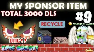 MY NEW SPONSOR(EPIC QUEST) ITEM 9!! [LEFT 3] OMG!! | GrowTopia