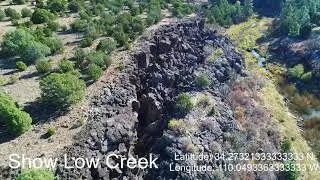 Volcanic Arizona Basalt Rock Pile