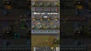 putting stuff on belts in Factorio
