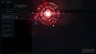 Black Desert Mobile Craft Red Weapon Memory