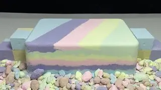 Satisfying Video I ASMR Baking Soda I Super soft and wet