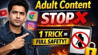 &ldquo;1 Setting = No Adult Content | Must Watch Trick&rdquo; #androidtricks #techhindi 