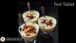 Mixed Fruit Custard | Easy to make | Health and tasty Salad 