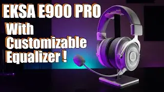 Eksa E900 pro gaming headset review & mic test