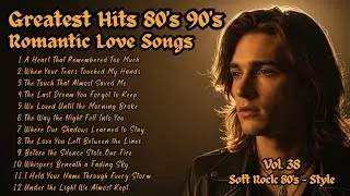 Greatest Hits Romantic Love Songs | Soft Rock 70s,80s,90s | Loving You Was Never a Mistake | Vol. 38