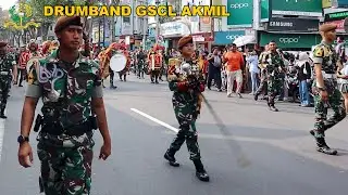 DRUMBAND GSCL AKMIL CANKA LOKANANTA AKADEMI MILITER MAGELANG