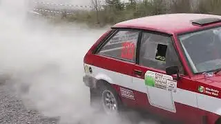 Mike  Murphy Talbot sunbeam@cork forest rally 2022 bogeragh drive ss 4