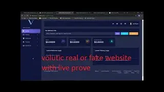 volutic real or fake website with live prove//volutic website real ha ya fake #abdulhameedmalik