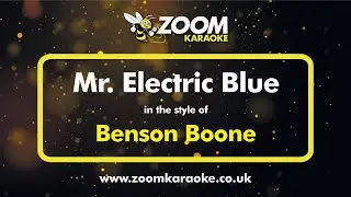 Benson Boone - Mr Electric Blue (Karaoke Version) with Lyrics On Screen