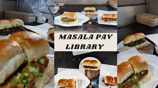 MASALA PAV LIBRARY | Yogi nagar | Borivali west | Mumbai | Maharashtra | Madhav Teli | FOODITUDE