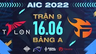 TEAM FLASH vs KFC X TALON - AIC 2022 | V&Ograve;NG BẢNG - 16/06 | BẢNG A & B