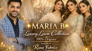 Maria B Luxury Lawn Suits | Original Brand | Elegant Summer Collection 2026 | 03338425244