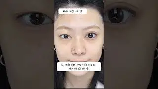 Tr&ocirc;ng mắt phải to gấp đ&ocirc;i #trangdiem #lamdep #xuhuong #tips #makeup