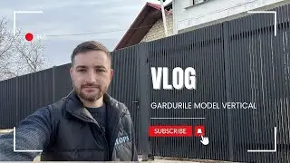 Un nou model de gard. Gard care nu ruginește. Gard vertical de la @keops