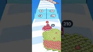 cauliflower army run 3d #shorts #games