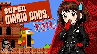 【Super Mario Bros.】Funny Moments & BIG FAILS - SMB Compilation 🍄🌟「AleGiirl」