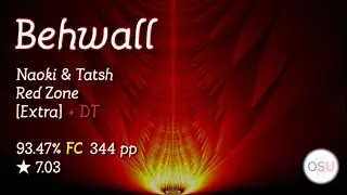 osu!droid / Behwall 🇰🇷 / Naoki & Tatsh - Red Zone [Extra] 93.47% DT FC * 7.03