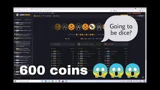 CSGOEMPIRE big 600+coins win (save your time watch me win)