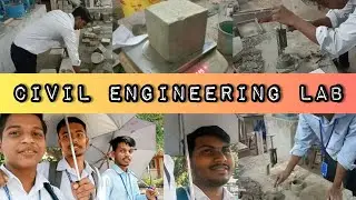 Amazing Experiments at Bit Sindri Civil Engineering Lab &ndash; Must Watch #bitsindri #trending #vlog