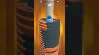 Drop Stack Ball LEVEL - 11 GAMEPLAY WALKTHROUGH #Shorts #Viral