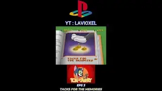 TOM AND JERRY PLAYSTATION ONE - TACKS OF THE MEMORIES #tomandjerry #lavioxel