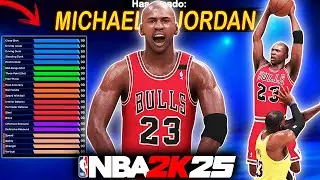 La BUILD de JORDAN est&aacute; ROTA 😱 - Como CREAR a MICHAEL JORDAN en NBA 2K25 &iquest;Mejor Escolta?