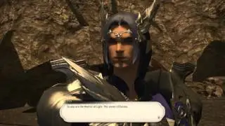 Final Fantasy XIV Heavensward PS4 - Warriors of Darkness  vs Warrior of Light