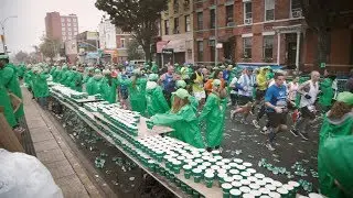 International visitors are the largest group of volunteers at the NYC Marathon
